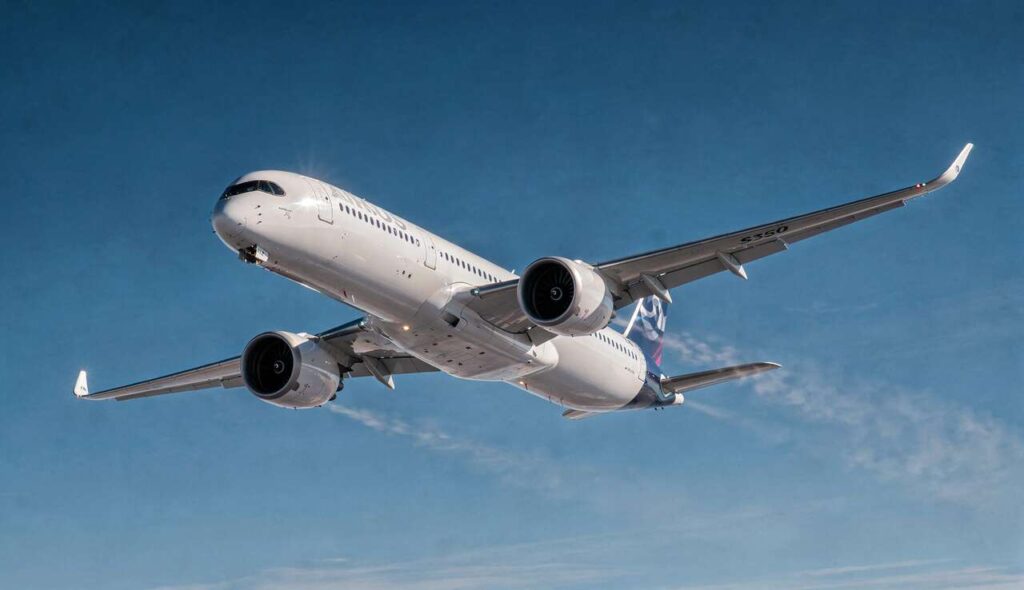 Warum der Airbus A350 so mühelos steigt