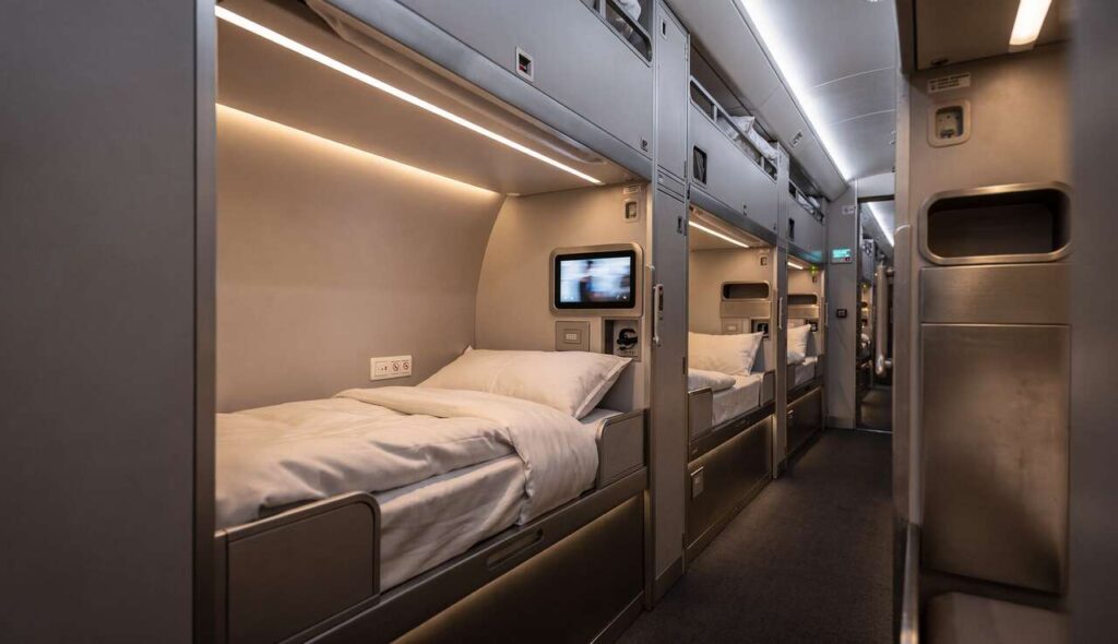 Im Inneren der geheimen Crew-Ruheräume des Airbus A350-1000